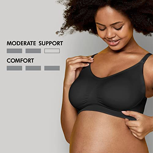 Medela Women's Keep Cool Ultra Bra - color: Black, size: Large
