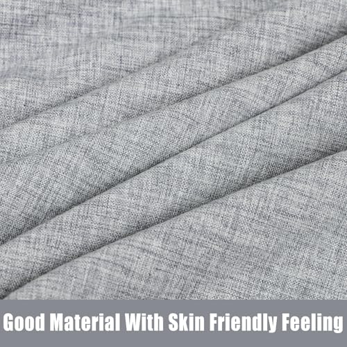 TANOFAR Pregnancy Pillow Cover for U Shaped Body Pillow, Grey - color: Grey