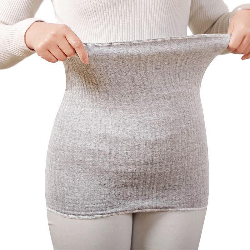 Vanrose Jan Soft Maternity Belly Band Belly Warmth & Pants Extension Double-Layer Black Gray White S/M - color: 3 Pack 14" Black White Gray, size: Small-Medium
