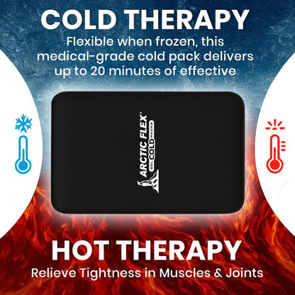 Arctic Flex XL Large Ice Packs for Injury Reusable (17" x 12") Durable Gel