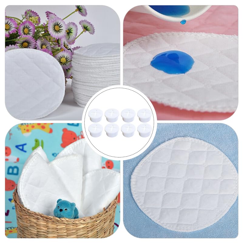 BESPORTBLE 20Pcs Washable Nursing Pads