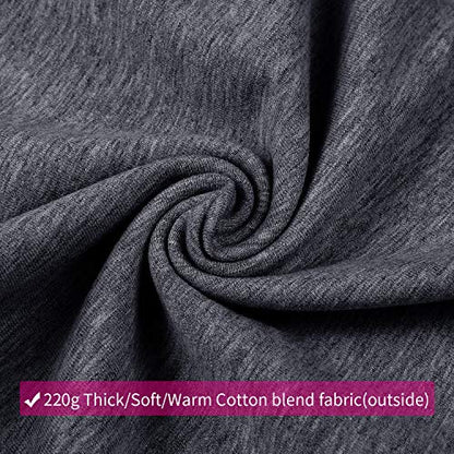 Joyaria Cotton Maternity Jogger Pants Over-the-Belly,Maternity Clothes - color: Dark Grey, size: Medium