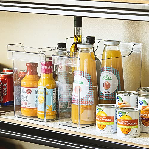 Sorbus Under-Sink Organizer Bins with Wheels & Handles (2 Sizes) - style: Square