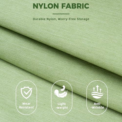 BAGAIL Lightweight Compression Packing Cubes for Travel, 6 Set,Matcha Green - color: Matcha Green