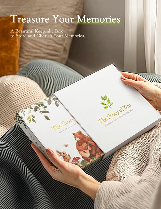 Baby Book Keepsake for Baby Gift,Baby Memory Book Scrapbook - color: bear