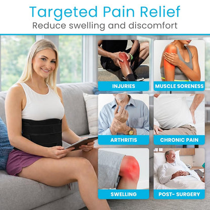 Arctic Flex XL Large Ice Packs for Injury Reusable (17" x 12") Durable Gel