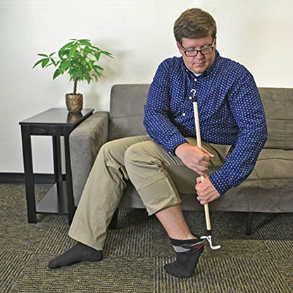 SP Ableware Dressing Stick Mobility Aid, 24-Inches Long (738810001) (Pack of 2) - size: Universal (Pack of 2)