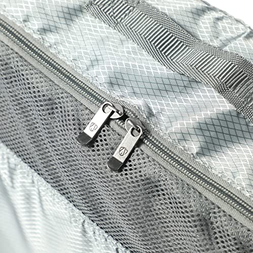 Traveler's Choice Cloverland Packing Cubes 5 Piece Set, Grey - color: Gray