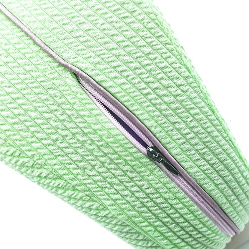 Knee Pillow Cover for Contour Legacy Knee Support Pillow (Green) - color: Green