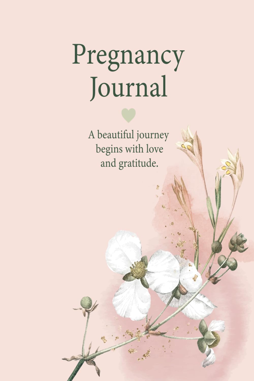 Pregnancy journal: A Guided Weekly Planner to Track Baby's Growth, Health, Appointments, Milestones, Memories, and Birth Preparation