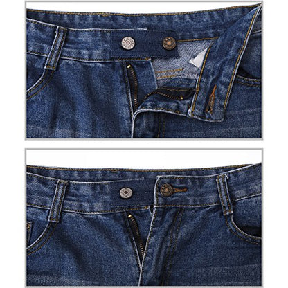 13 Pcs Waist Extenders Set Elastic Waist Extenders Adjustable Button Expanders for Women Men Pregnancy Jeans Skirt Trousers Collar Dress, 3 Types