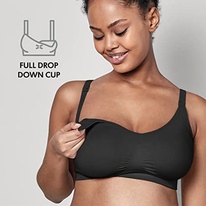 Medela Women's Keep Cool Ultra Bra - color: Black, size: Large