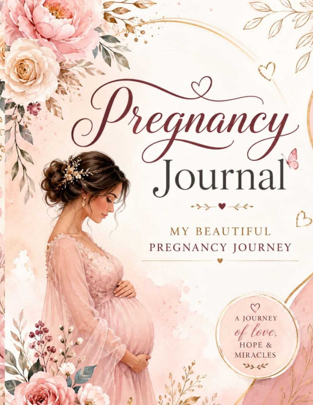 Pregnancy Journal: A Keepsake Memory Book for Every Trimester